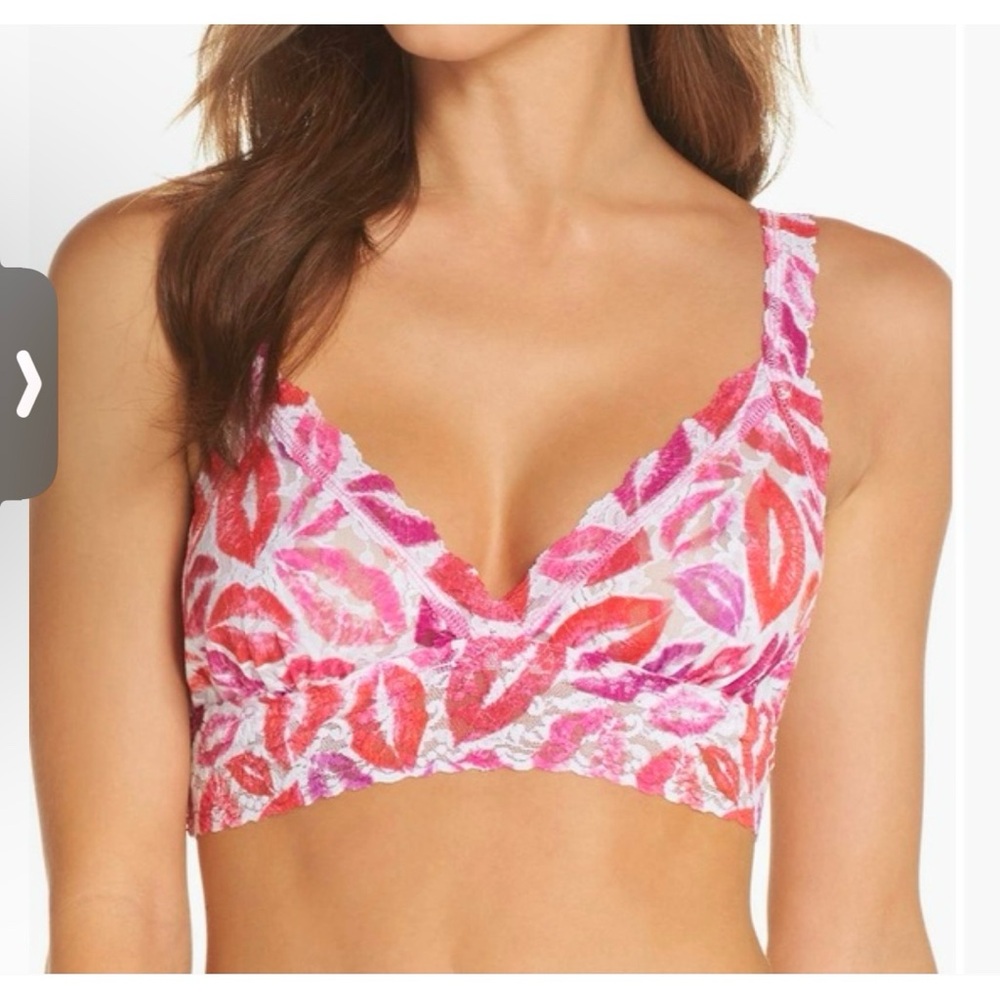 Hanky Panky Love Kisses Bralette Size Small